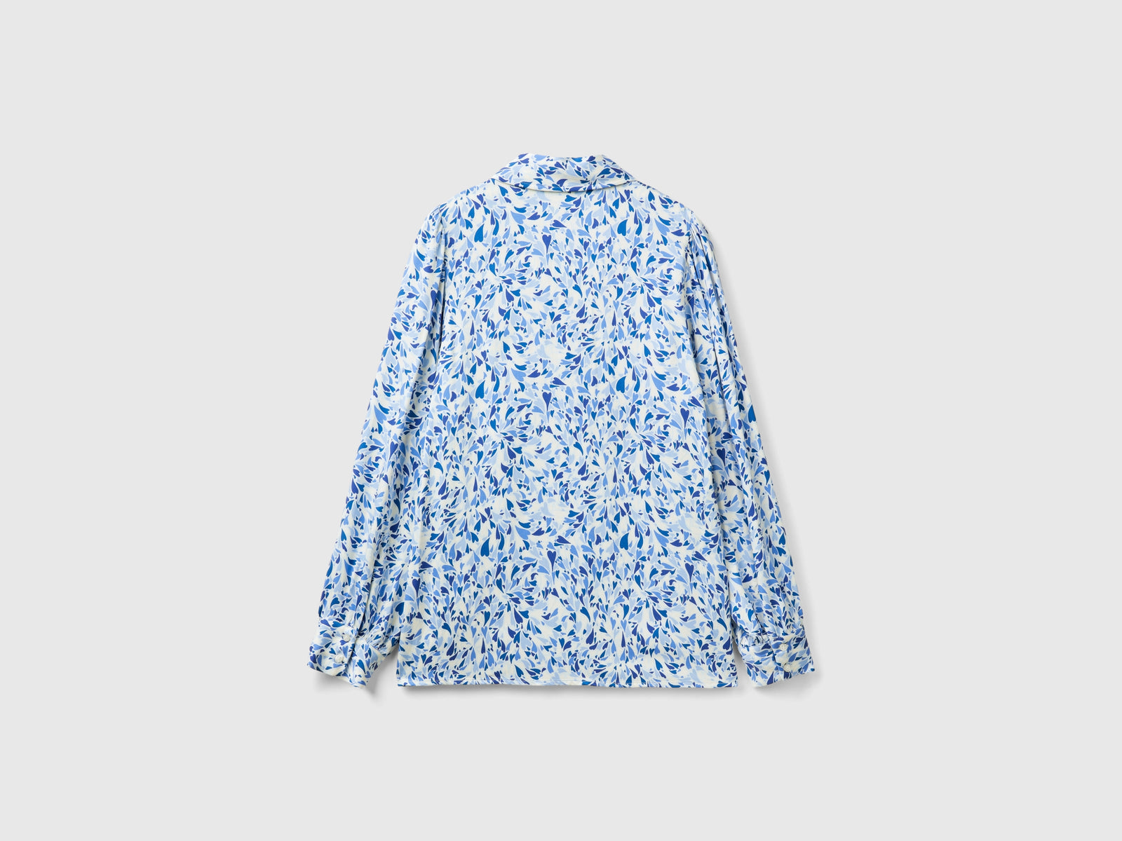 Camicia fluida a cuori da donna multi-color 2 | Benetton Outlet