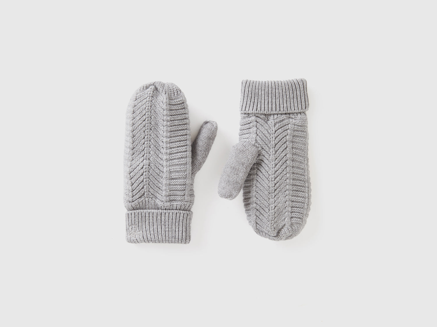 guantes forrados da donna grigio chiaro | Benetton Outlet