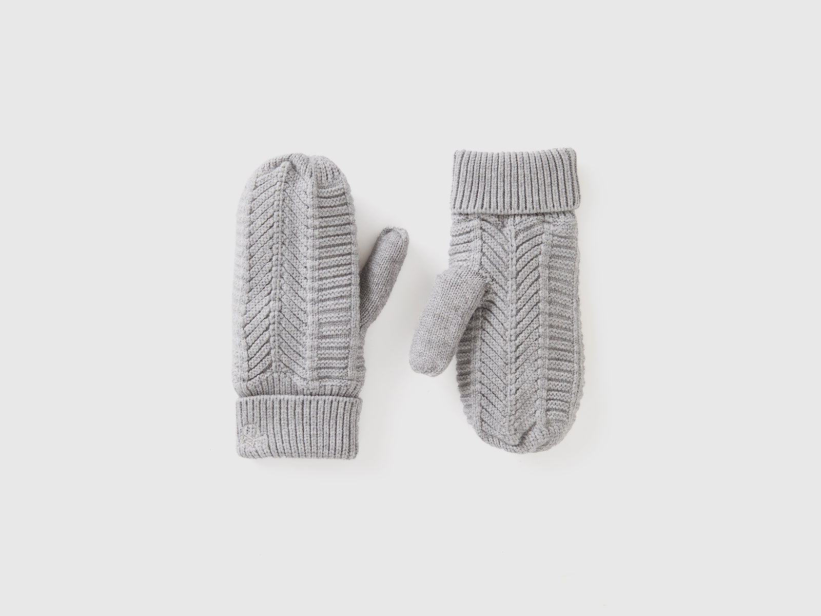guantes forrados da donna grigio chiaro | Benetton Outlet