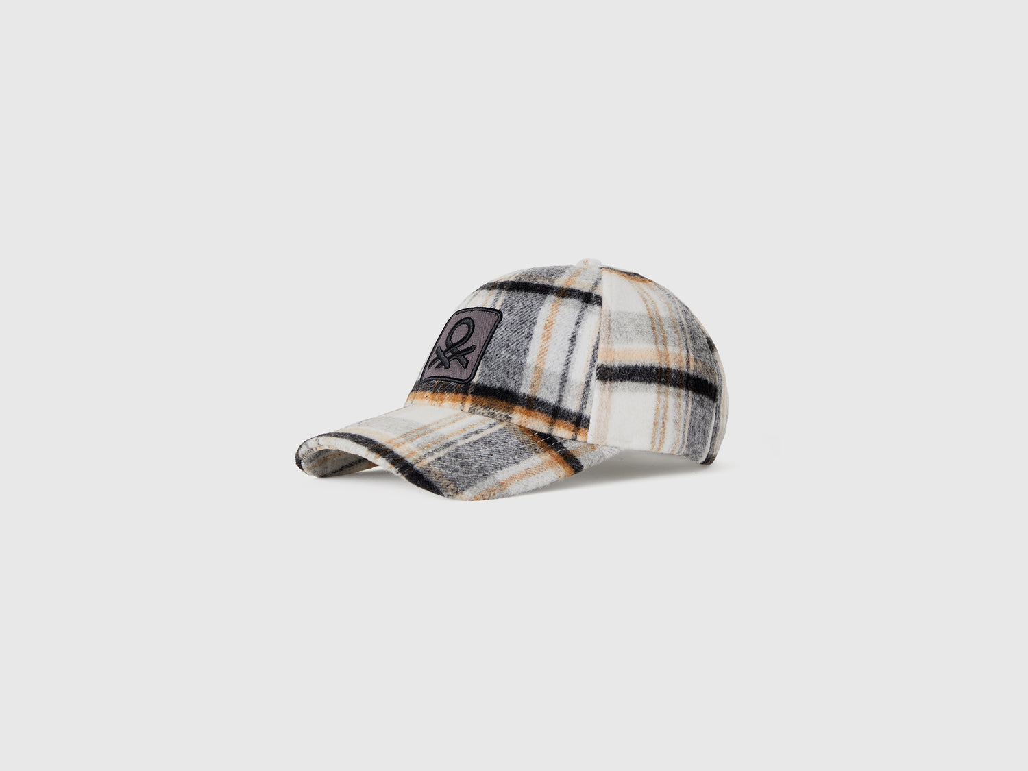 gorra de béisbol de tartán da uomo multi-color | Benetton Outlet
