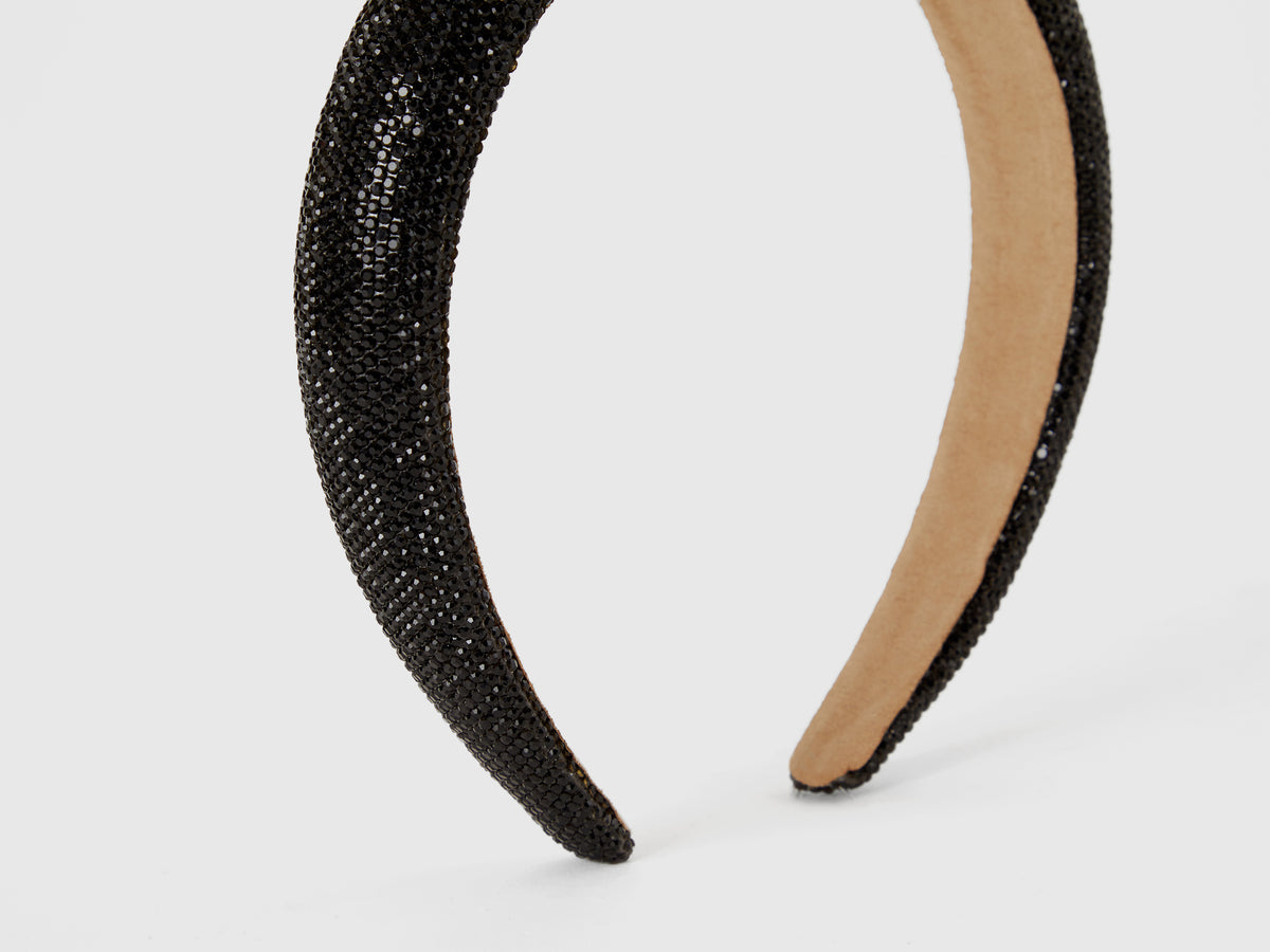 Headband with rhinestones