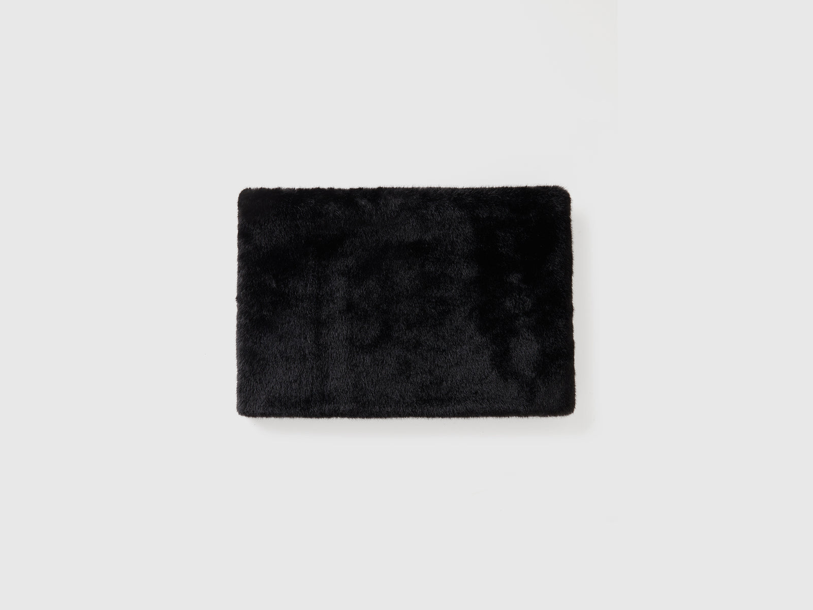 Scaldacollo in pelliccetta sintetica da donna nero 2 | Benetton Outlet