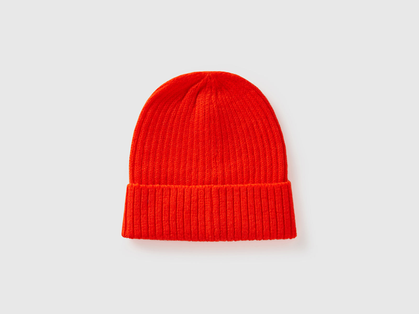 Gorra con bordado da donna arancione fluo 2 | Benetton Outlet