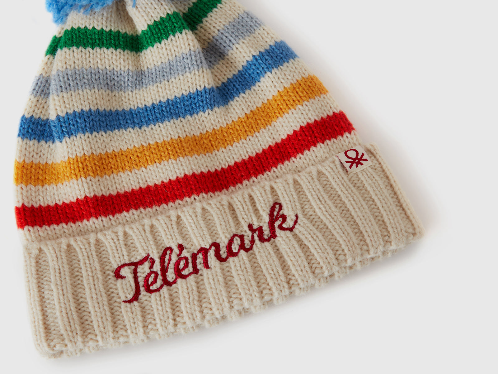 Sombrero con gráficos de esquí da uomo multi-color 3 | Benetton Outlet