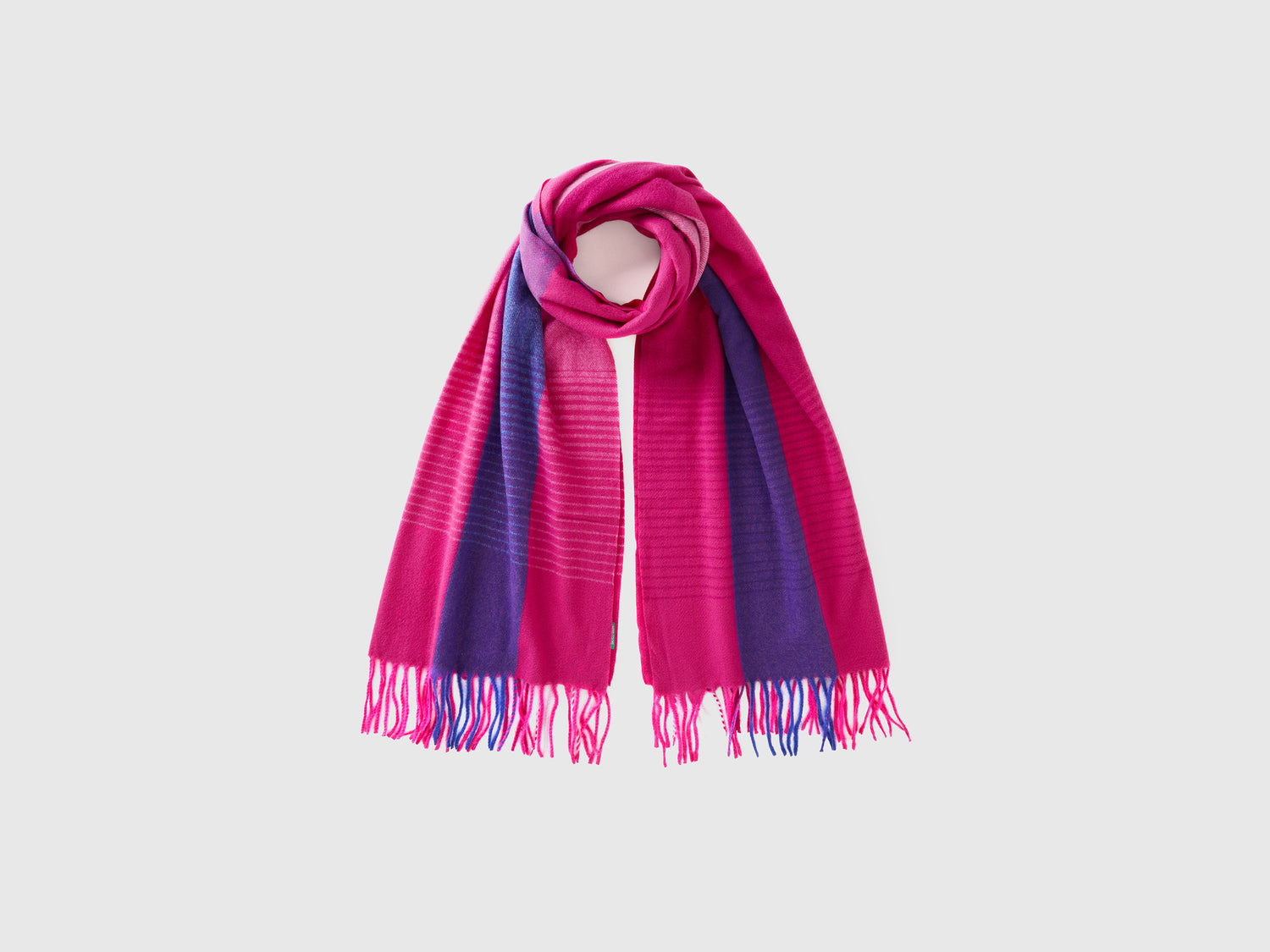 Sciarpa tartan in tessuto riciclato da donna multi-color | Benetton Outlet