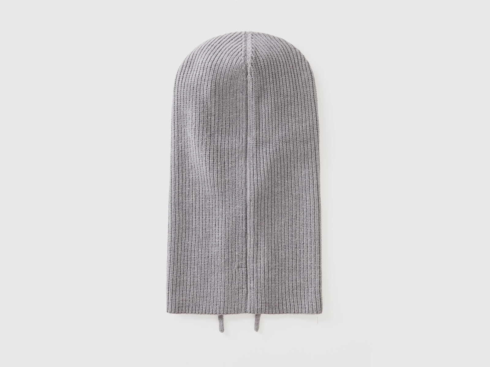 pasamontañas de punto da donna grigio chiaro 2 | Benetton Outlet