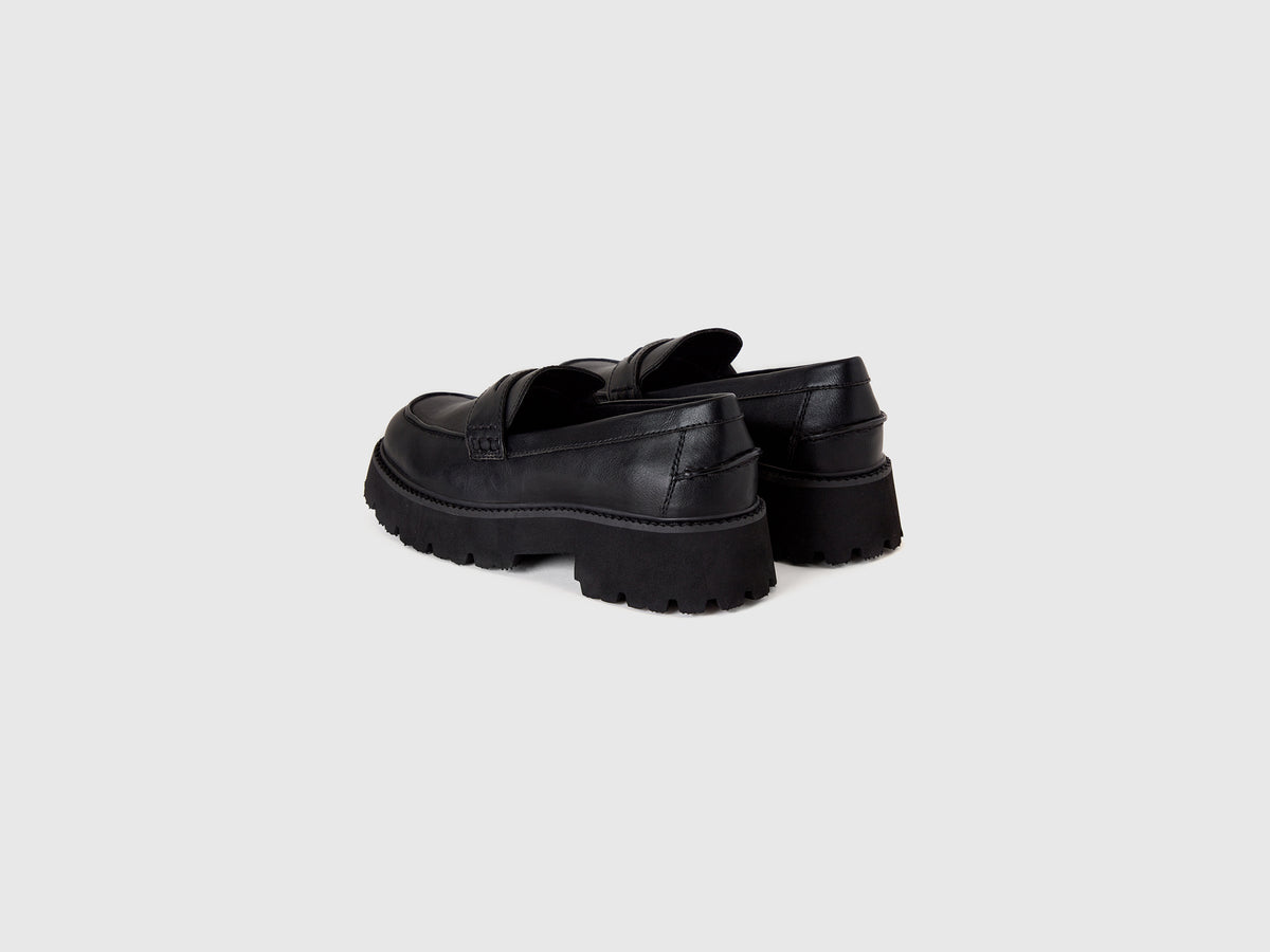 Mocasines de tela revestida