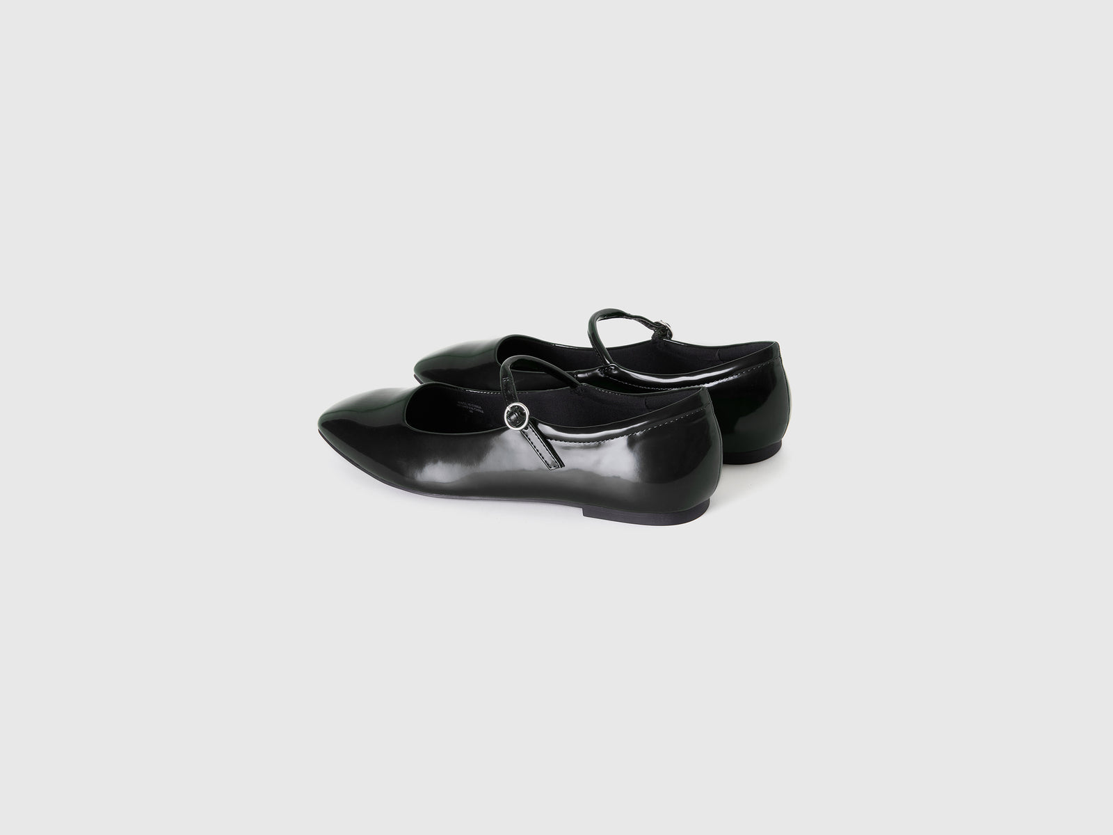 Ballerine con cinturino da donna nero 2 | Benetton Outlet