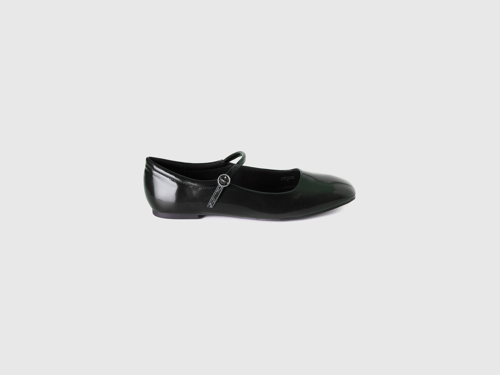 Ballerine con cinturino da donna nero | Benetton Outlet