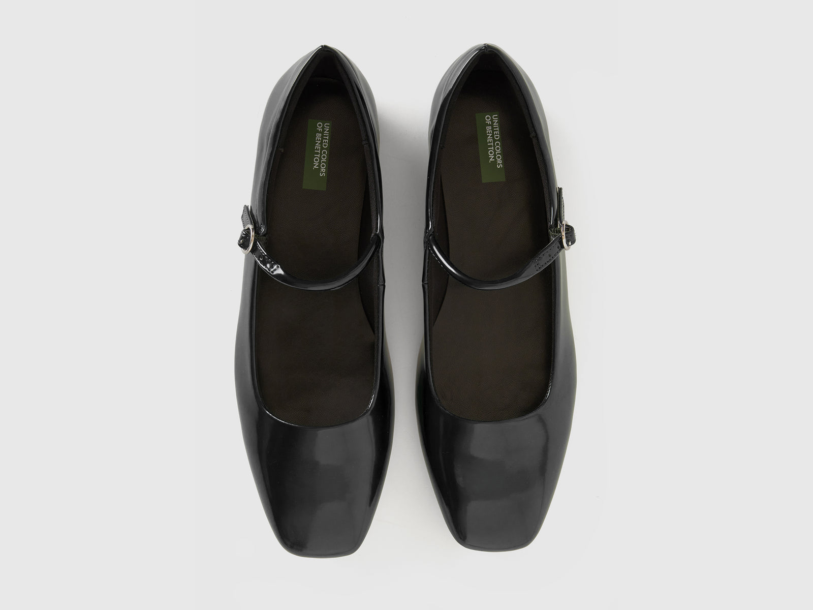 Ballerine con cinturino da donna nero 4 | Benetton Outlet
