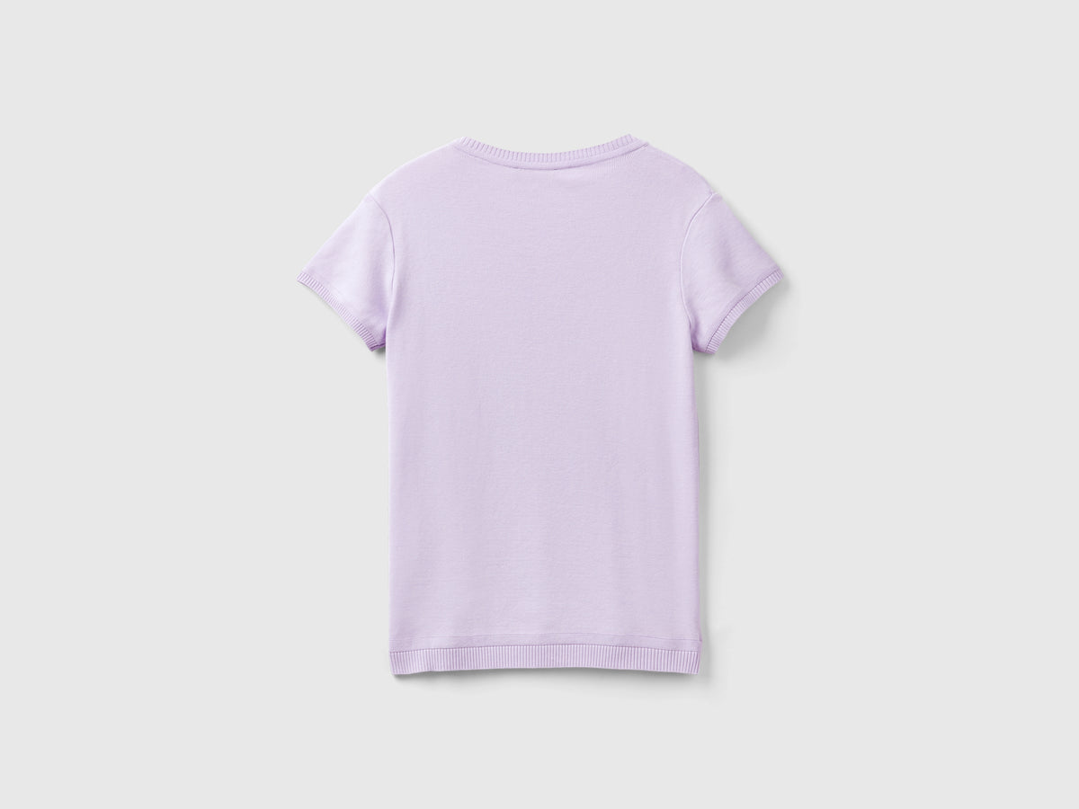 Maglia a manica corta in 100% cotone