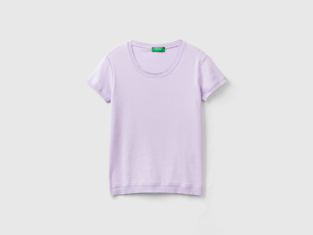 Maglia a manica corta in 100% cotone