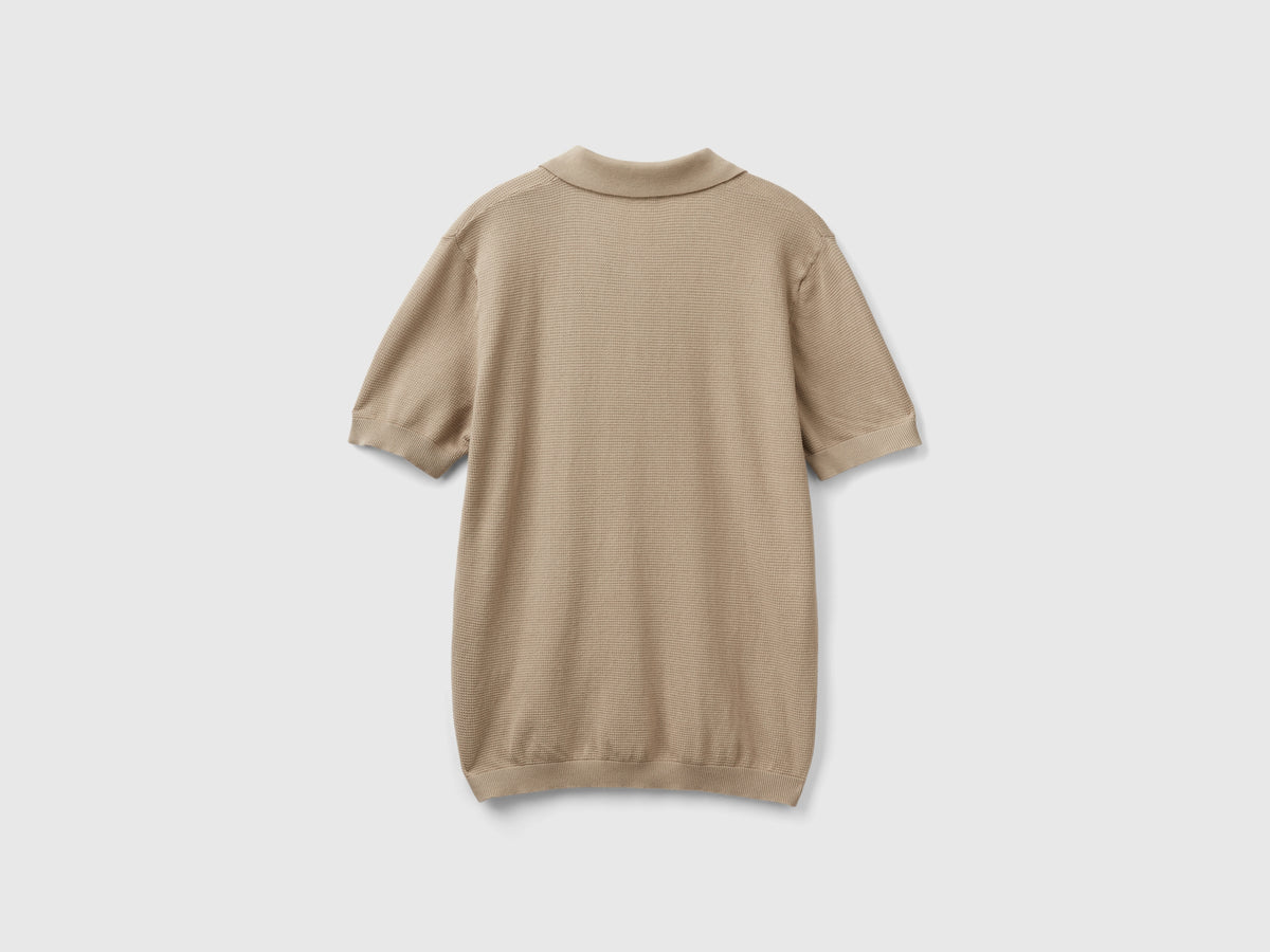 Polo in maglia a manica corta