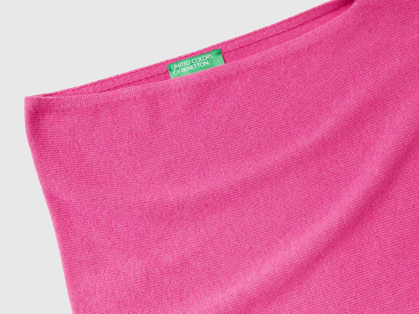 Mantella in misto cashmere da donna rosa 3 | Benetton Outlet