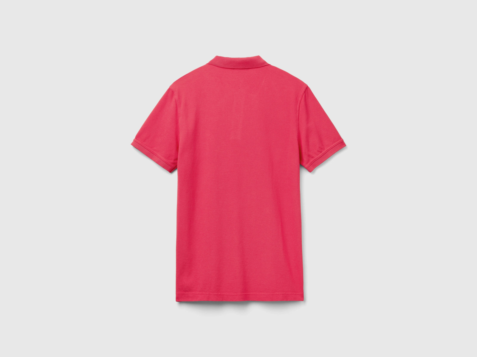 Polo de corte regular da uomo fucsia 2 | Benetton Outlet