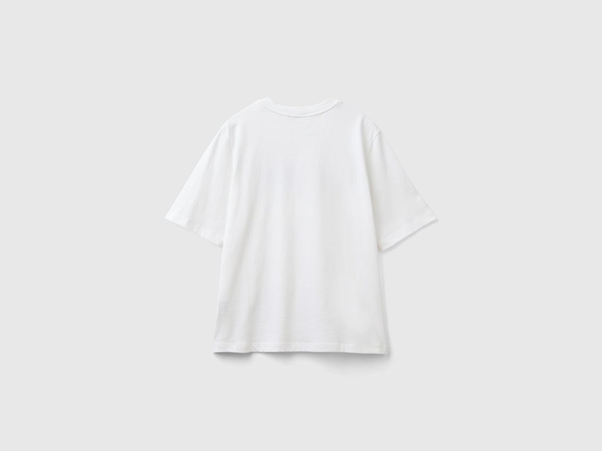 T-shirt con stampa logo