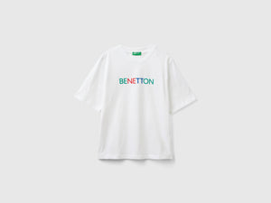 T-shirt con stampa logo