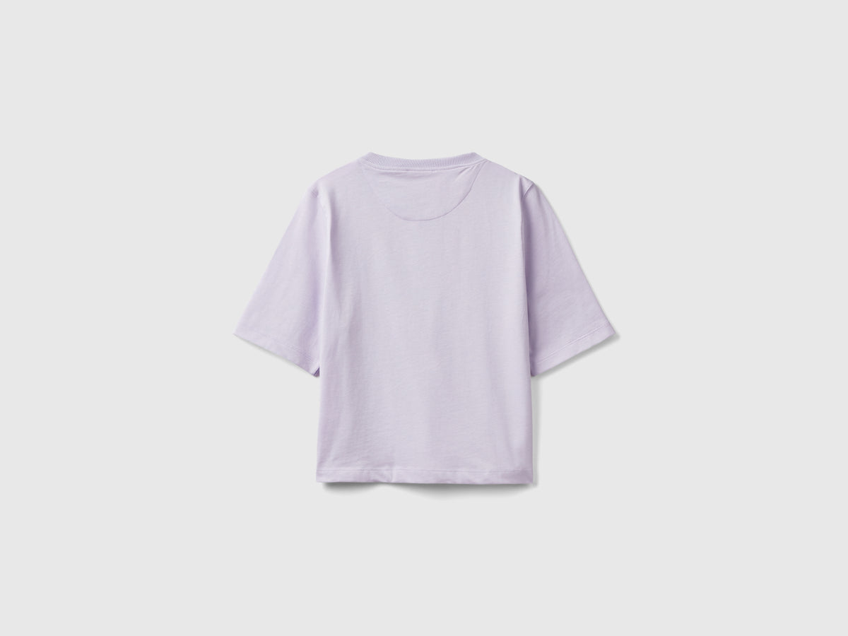 T-shirt boxy fit 100% cotone