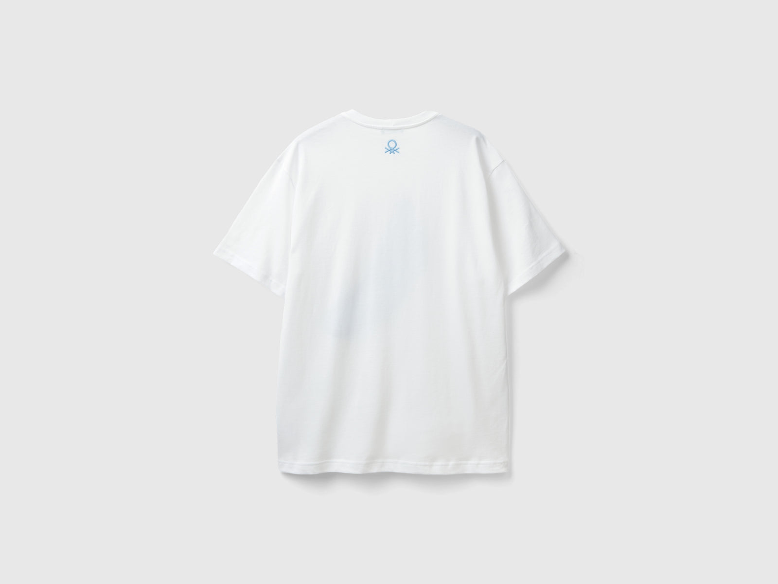Maglietta oversize con stampa banana da uomo bianco 2 | Benetton Outlet