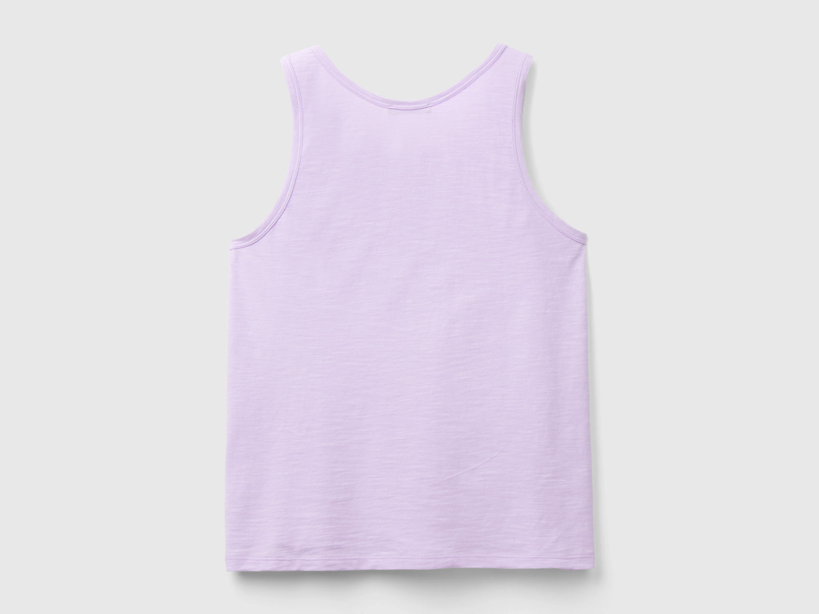 Canotta in cotone leggero da donna lilla 2 | Benetton Outlet