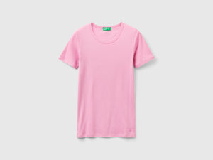 T-shirt in cotone a fibra lunga