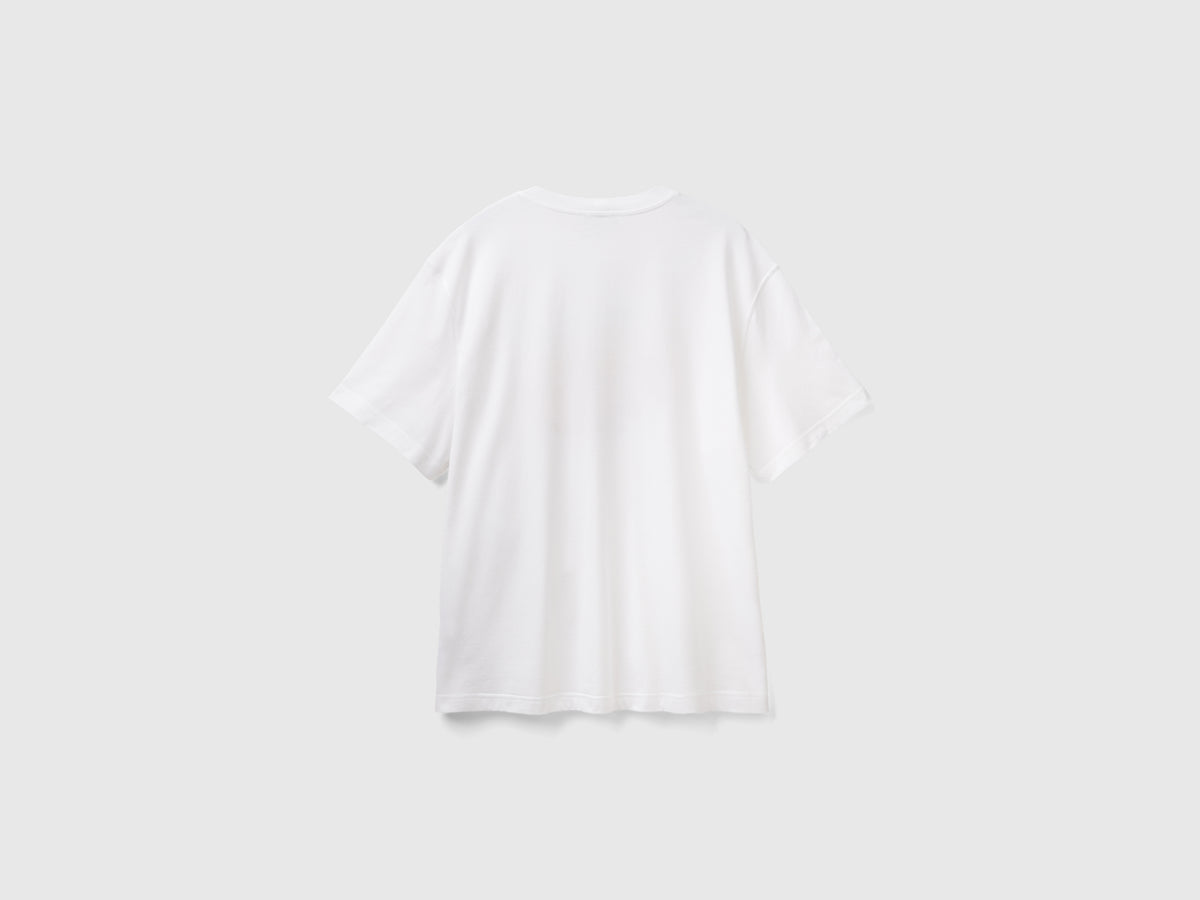 T-shirt over fit con stampa