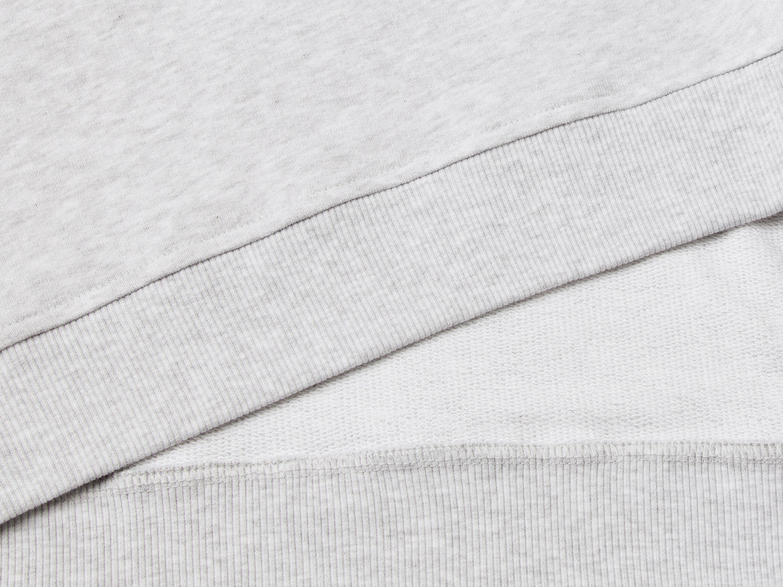 Felpa girocollo con stampa logo da uomo grigio chiaro 3 | Benetton Outlet