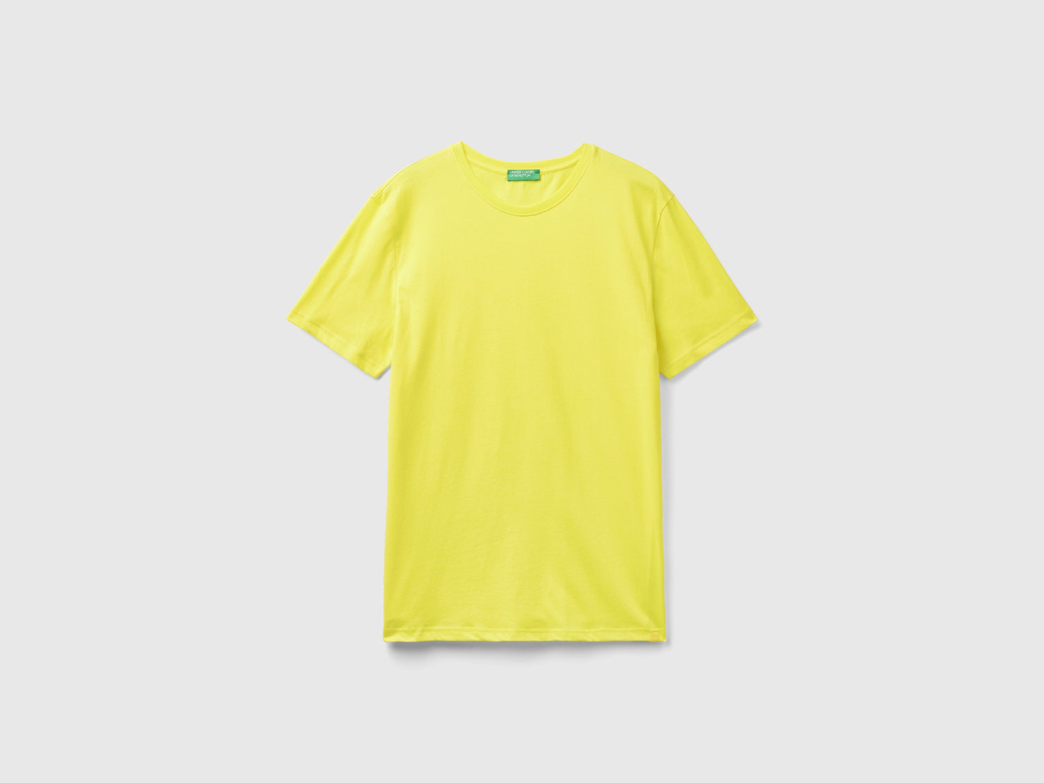T-shirt da uomo giallo | Benetton Outlet