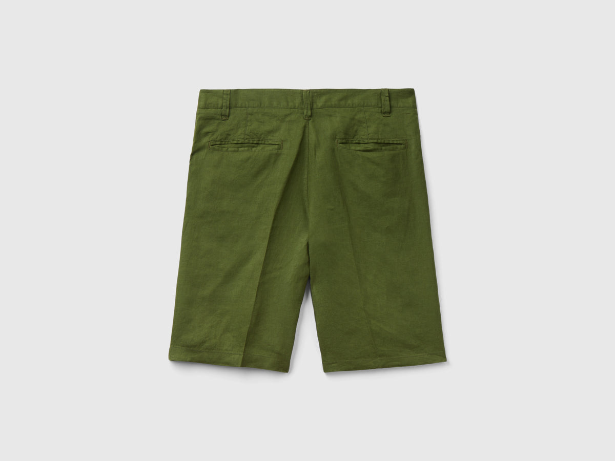 Bermuda in puro lino