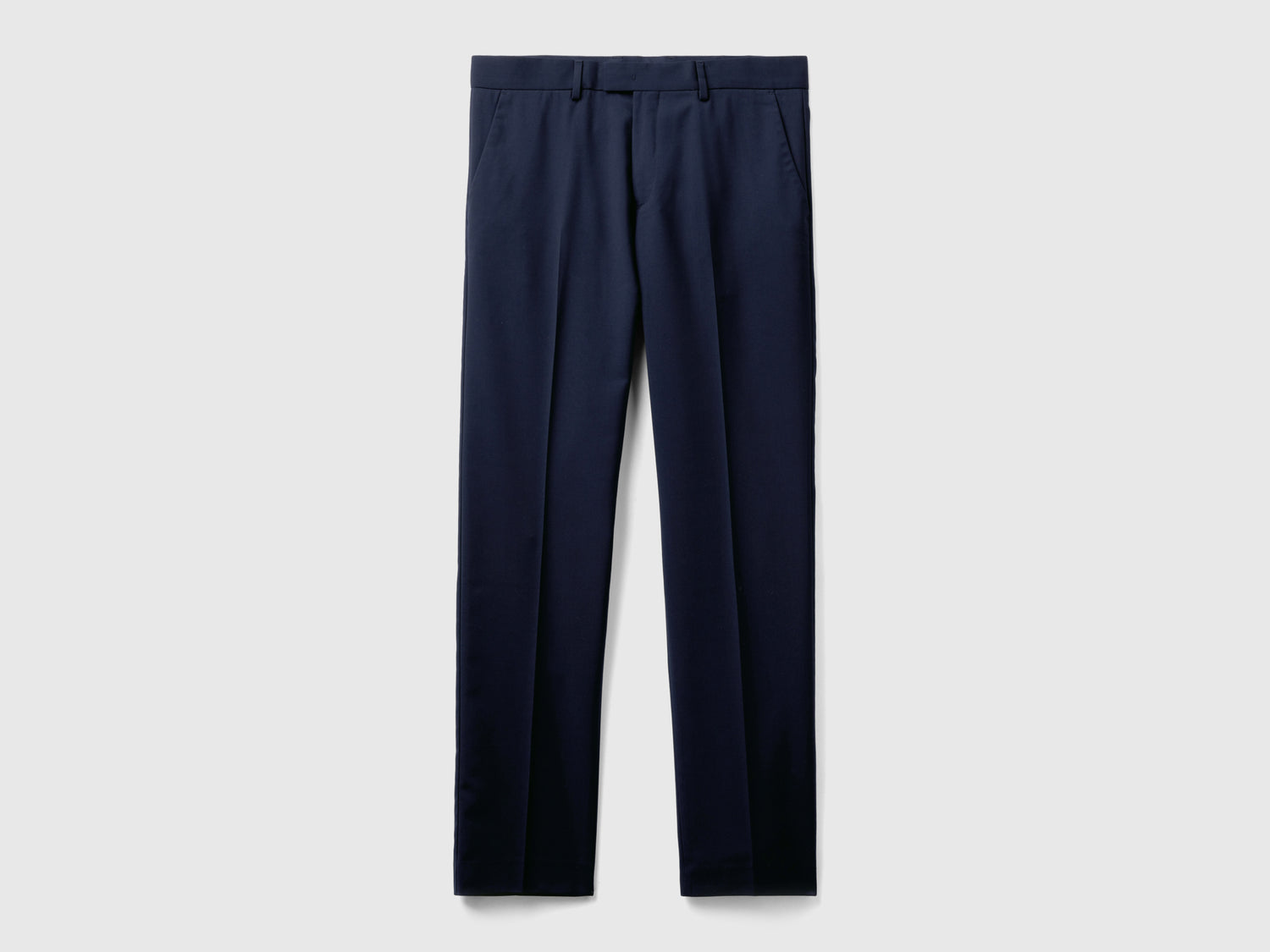 Chino formali slim fit da uomo blu scuro | Benetton Outlet