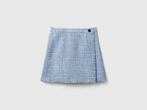 Minigonna in tweed