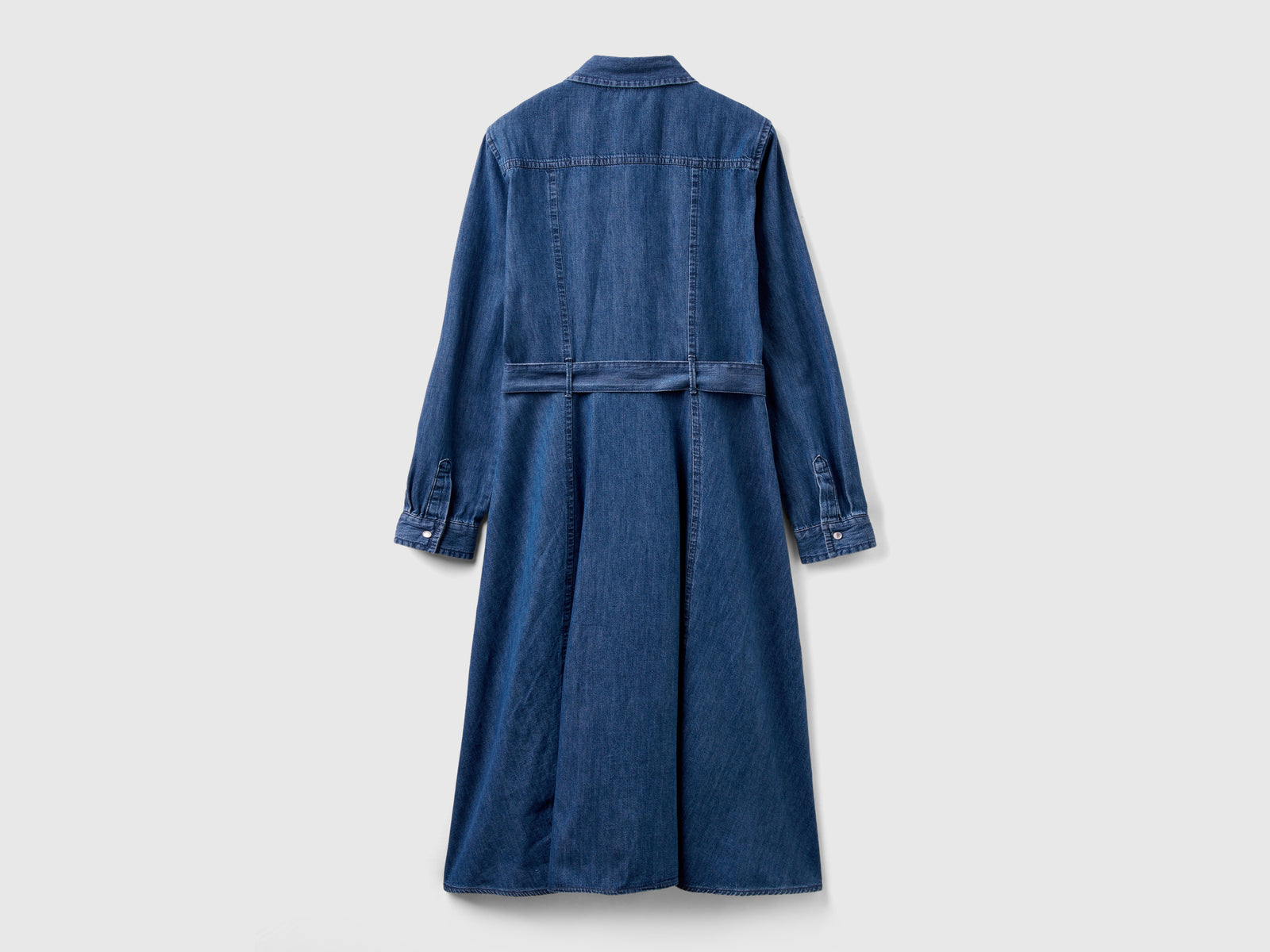 Chemisier di jeans da donna blu 2 | Benetton Outlet