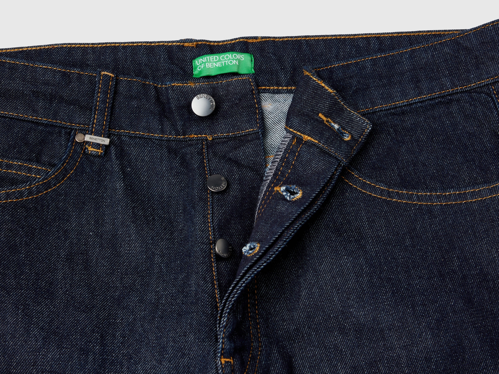 Jeans relaxed fit da uomo blu scuro 3 | Benetton Outlet