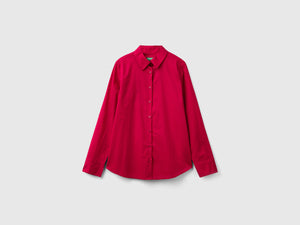 Camicia regular fit in cotone leggero