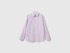 Camicia regular fit in cotone leggero
