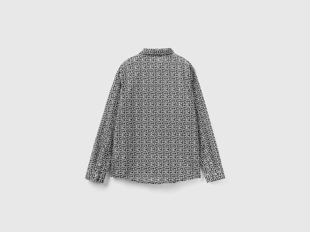 Camicia fantasia 100% cotone