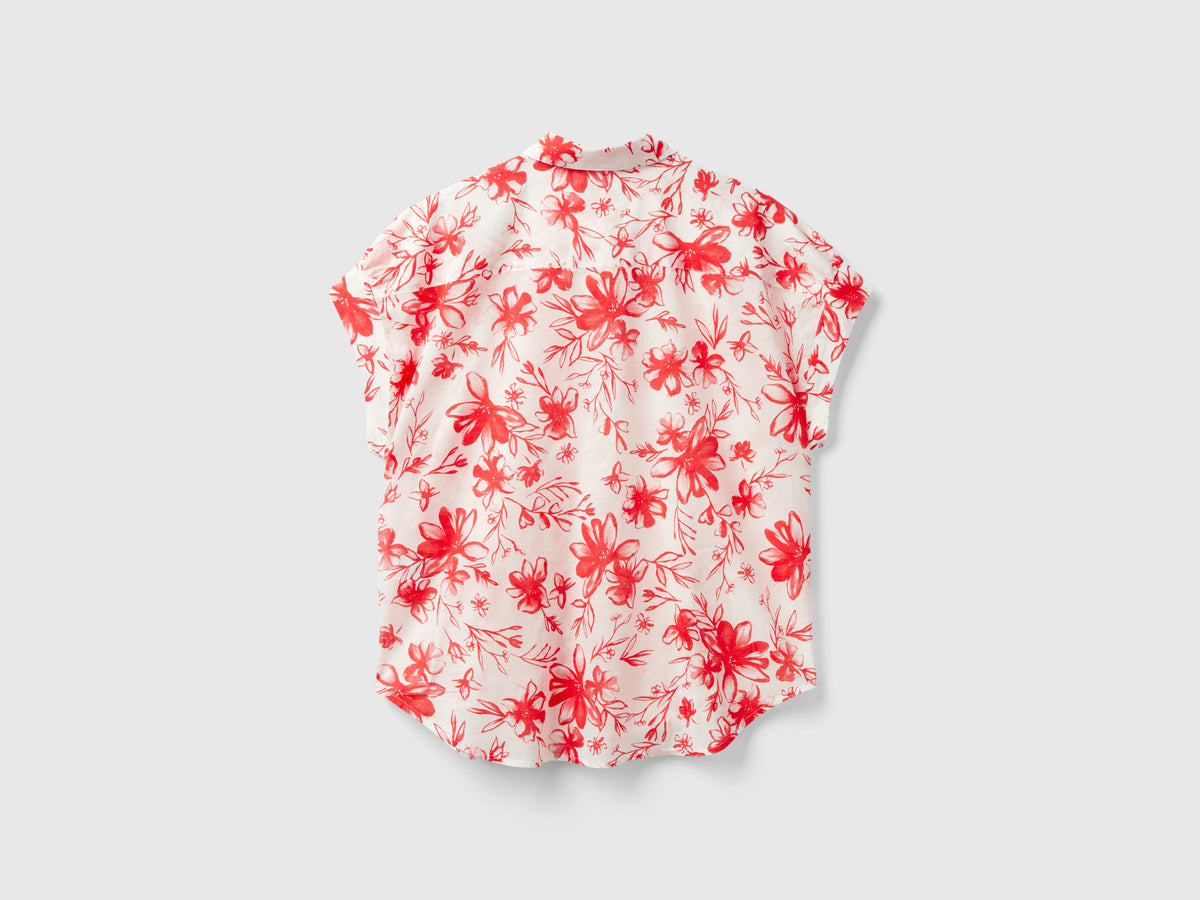 Camicia fantasia a manica corta