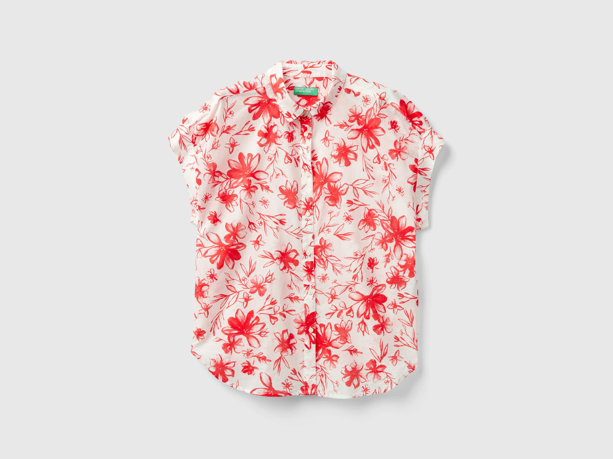 Camicia fantasia a manica corta