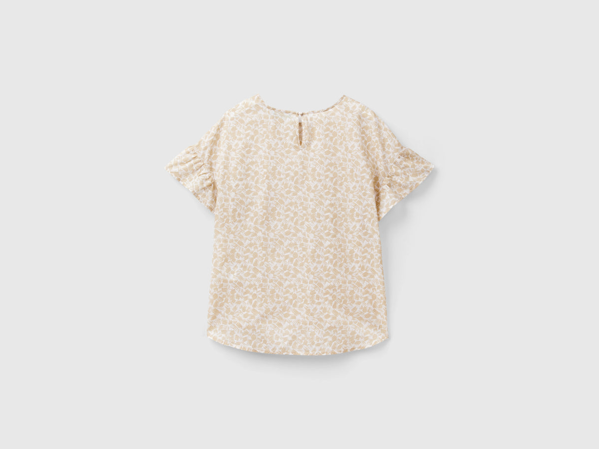 Blusa fantasia in cotone leggero