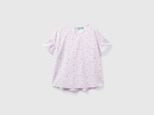 Blusa fantasia in cotone leggero