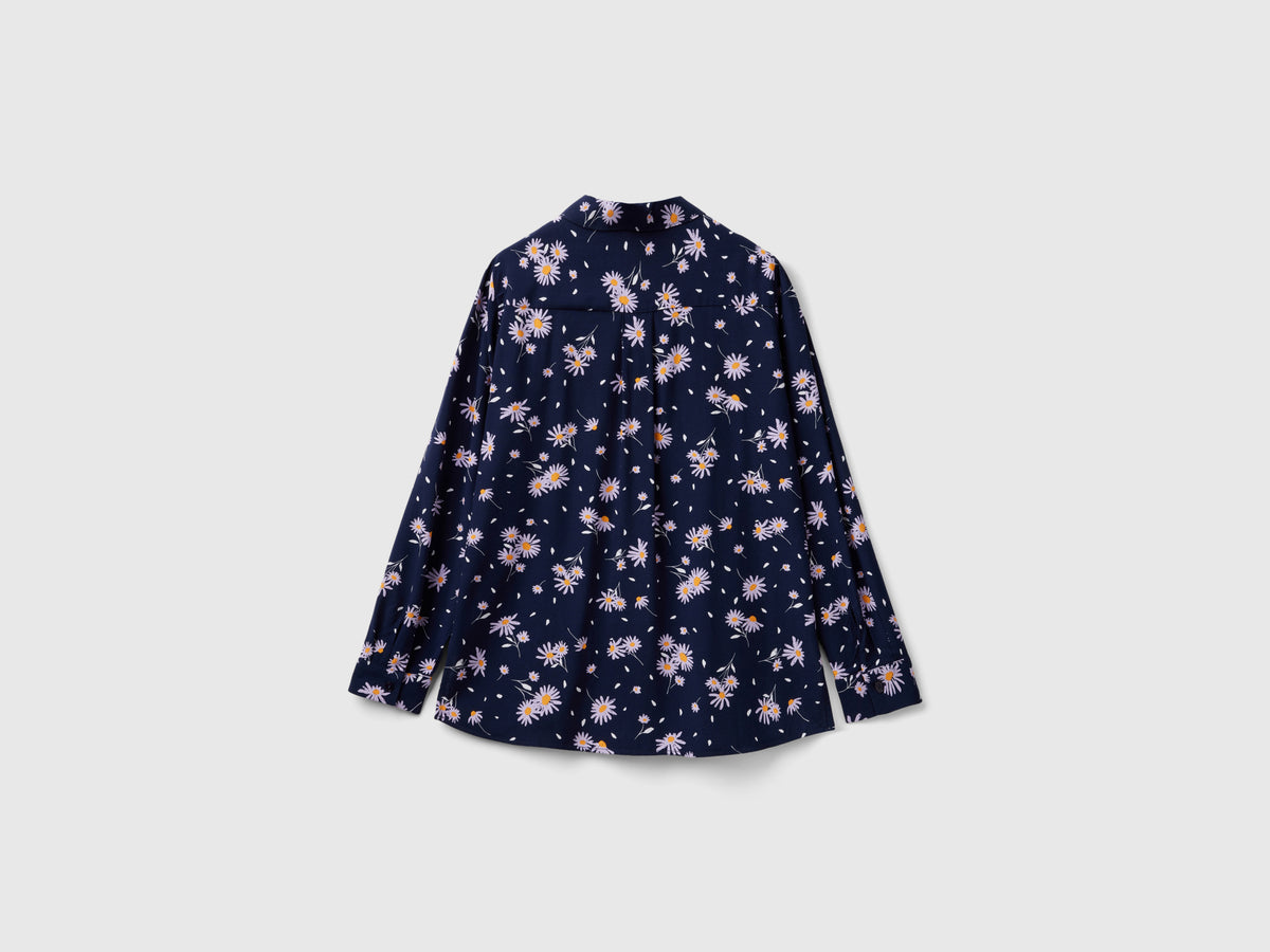 Camicia fantasia in viscosa