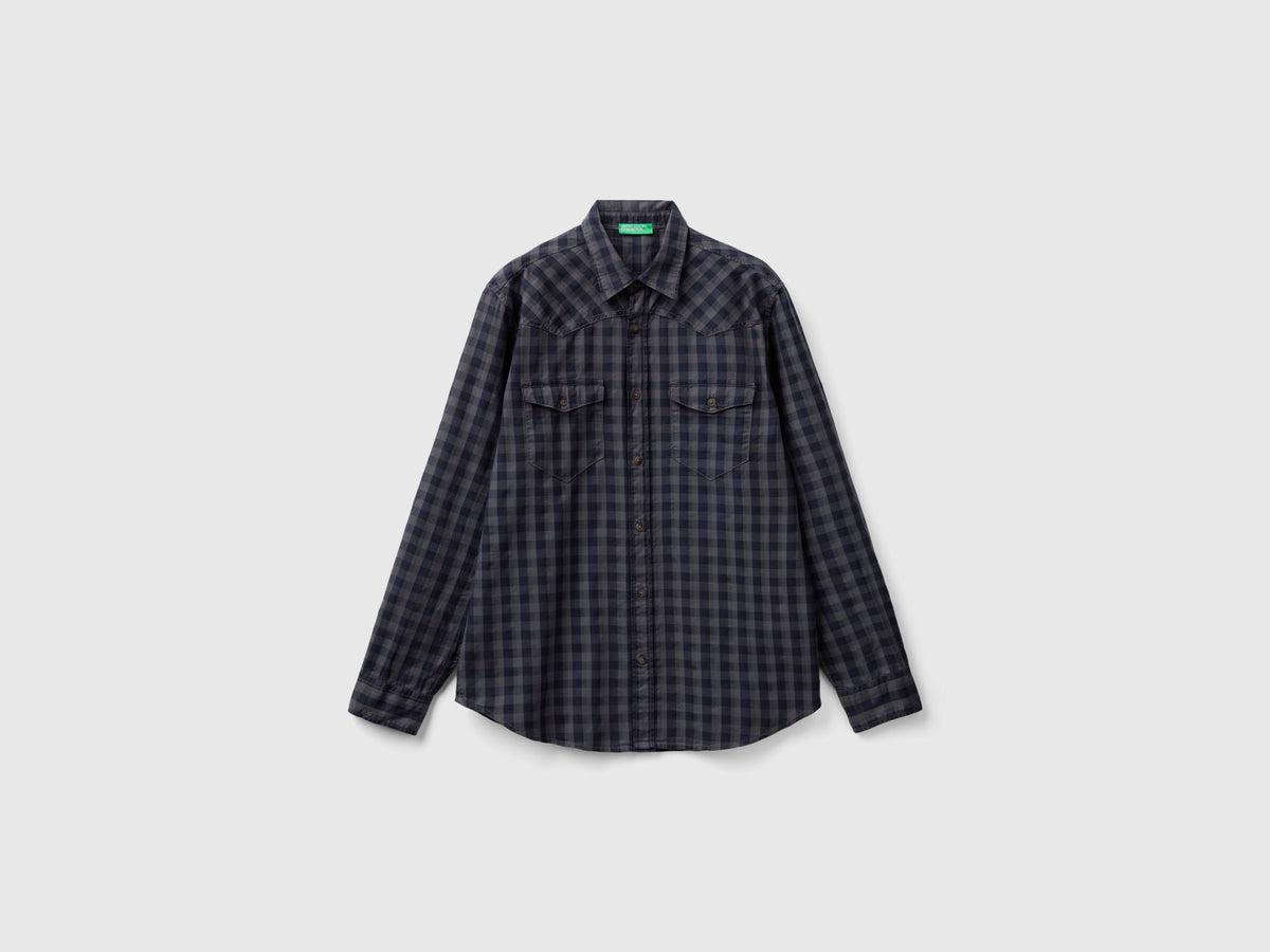 Camicia a quadri western