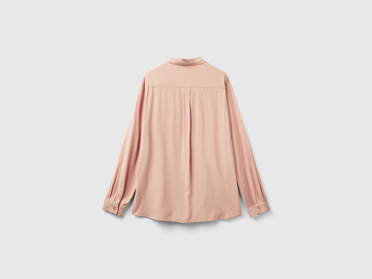 Camicia regular fit in viscosa
