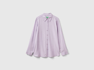 Camicia regular fit in viscosa