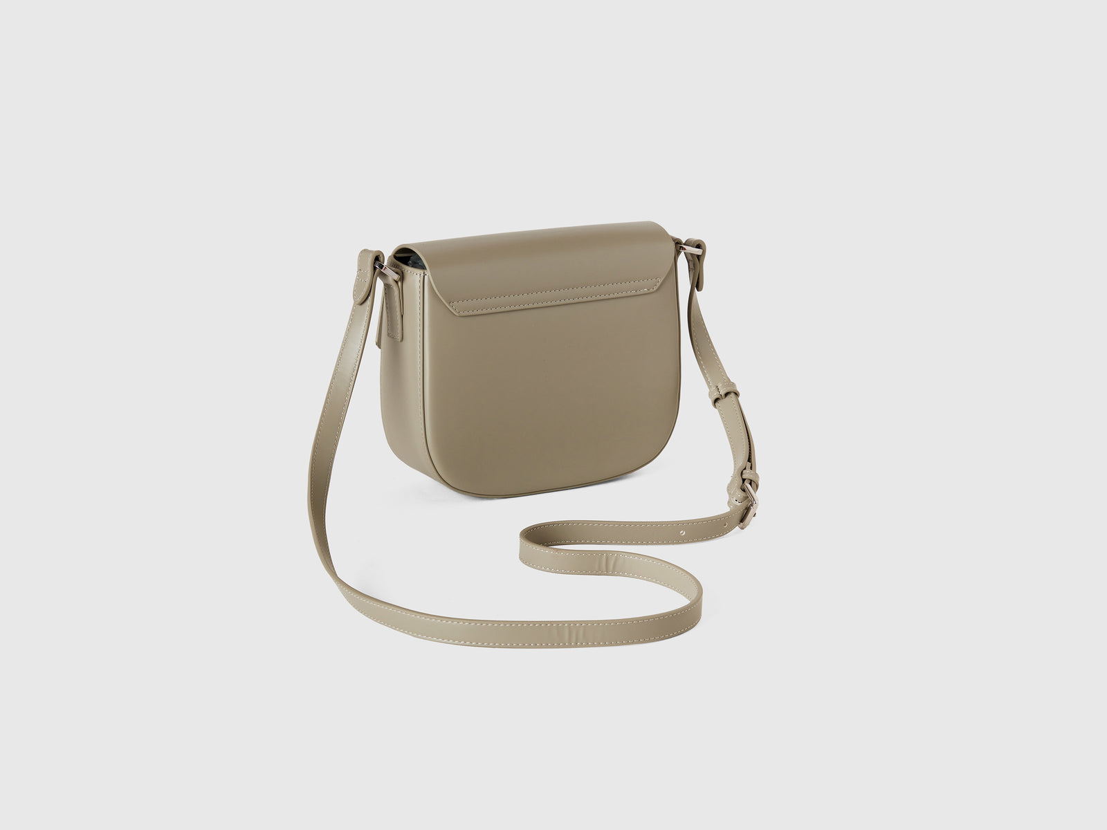 Borsa piccola a tracolla da donna beige 2 | Benetton Outlet