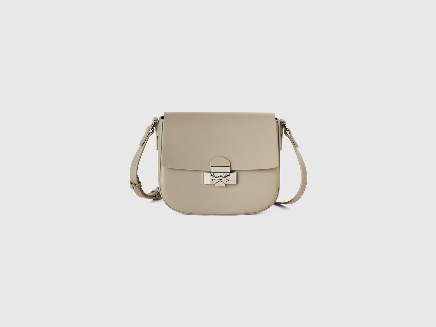 Borsa piccola a tracolla da donna beige | Benetton Outlet