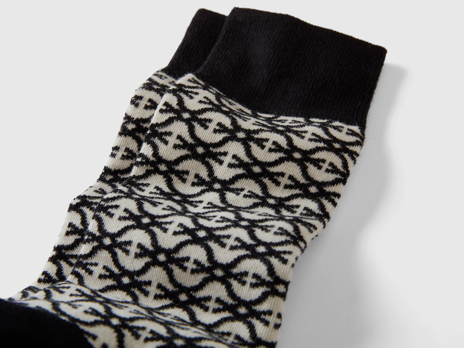 Calzini e Monogram da uomo bianco 2 | Benetton Outlet