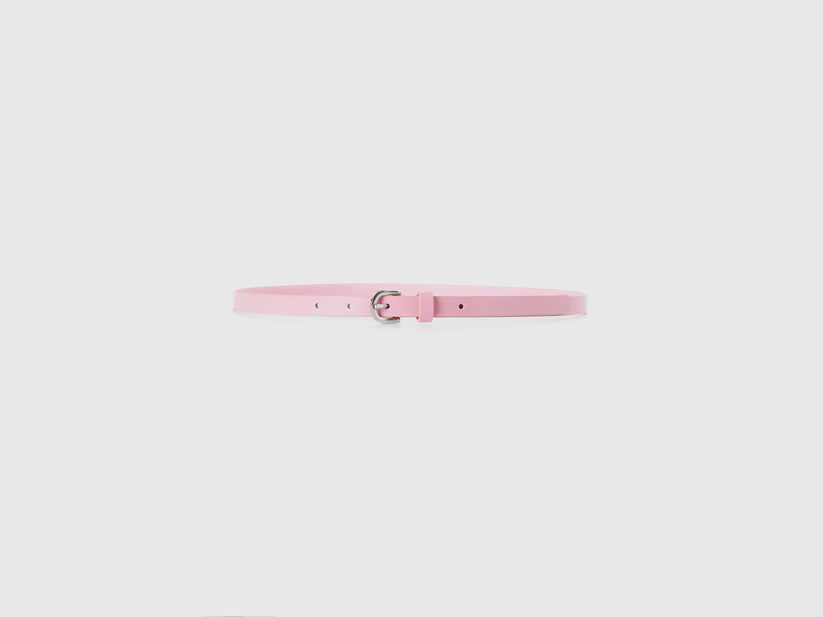 Cintura bassa in vernice da donna rosa pastello 3 | Benetton Outlet