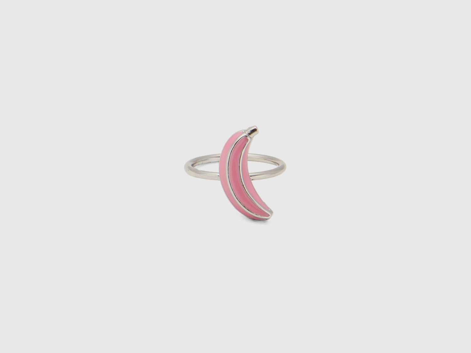 Anello con banana da donna rosa | Benetton Outlet