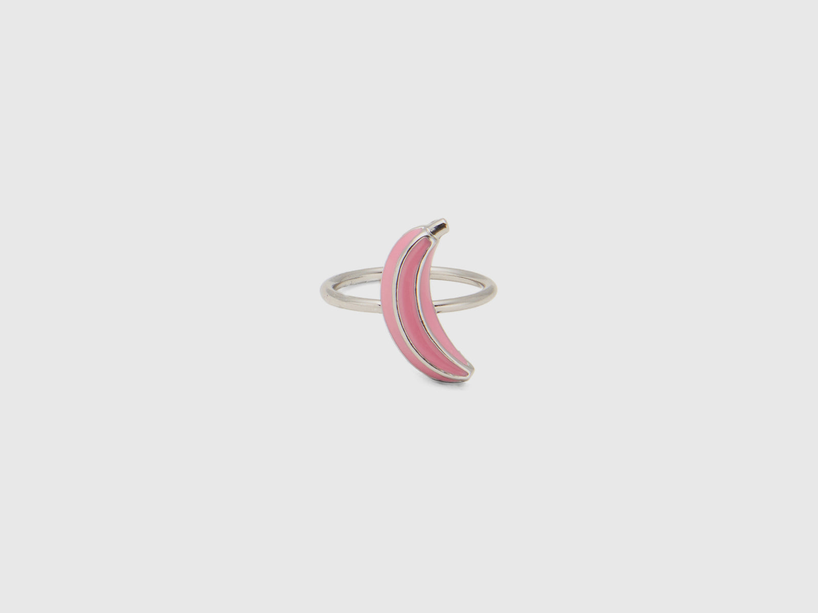 Anello con banana da donna rosa | Benetton Outlet